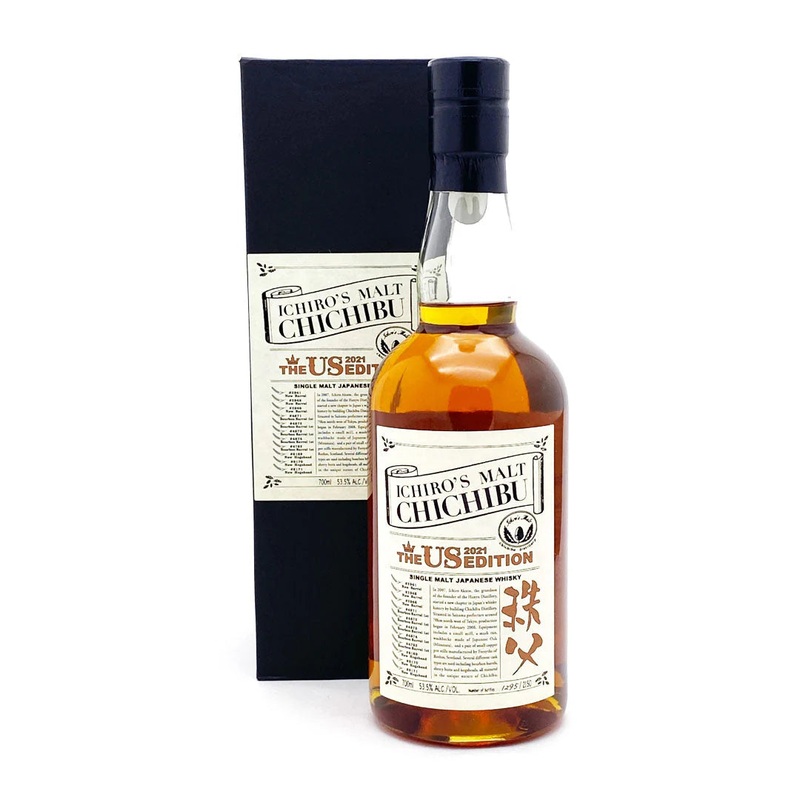 2021 Ichiro’s Malt Chichibu The US Edition Single Malt Whisky 750ml