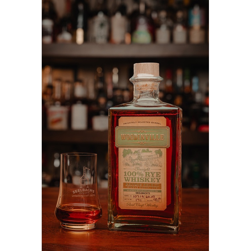 Woodinville Whiskey Co. Single Barrel Rye ‘Deelicious’ #10719 – Selected by Seelbach’s
