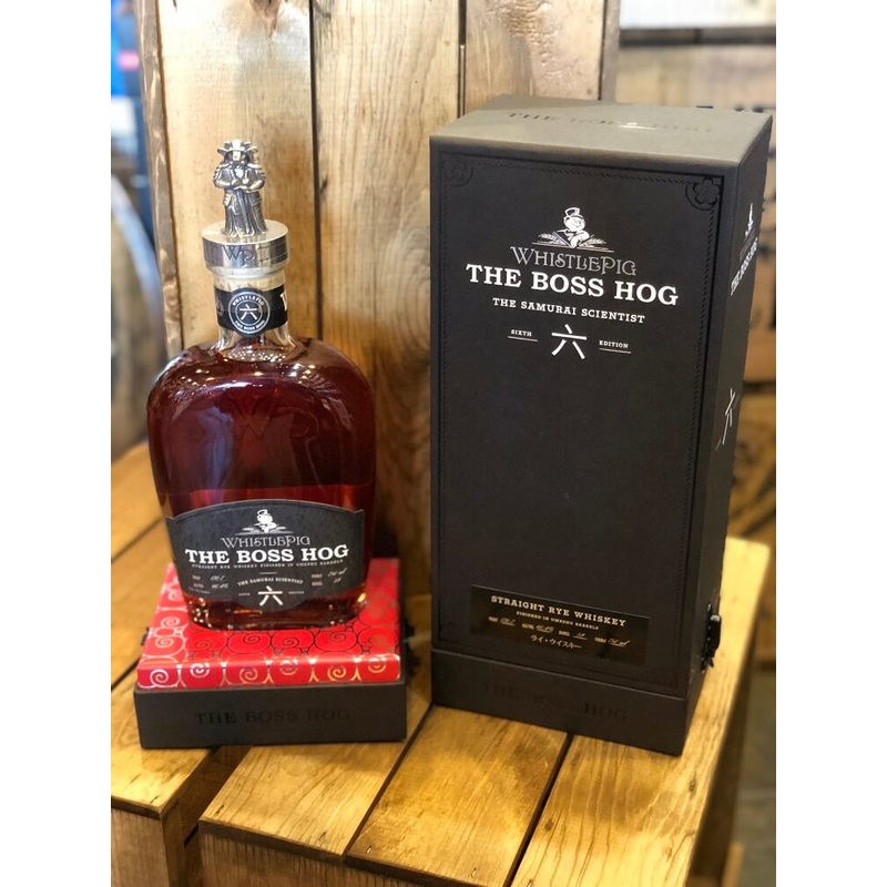 WhistlePig The Boss Hog VI The Samurai Scientist Straight Rye Whiskey 750ml