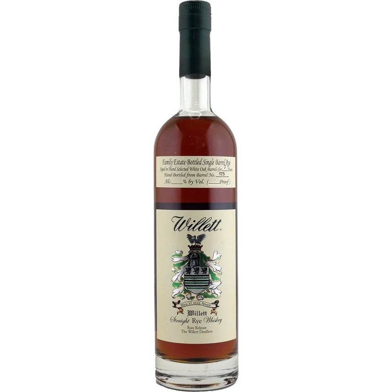 Willett Family Estate Single Barrel 7 Year Old Rye Whiskey #2342 Morris The Cat