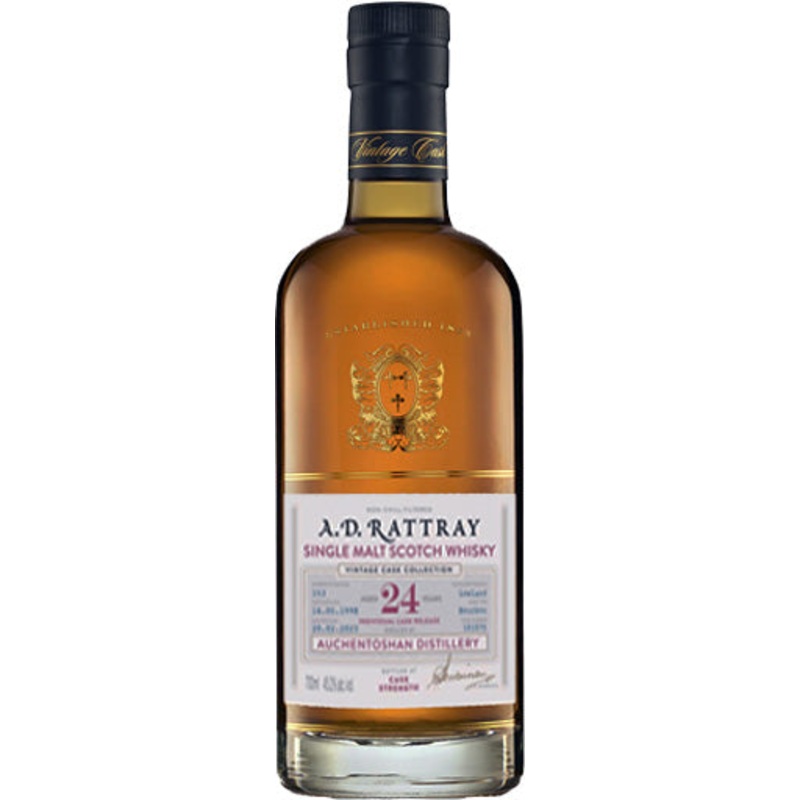 A.D. Rattray Auchentoshan 24 Years Old Single Malt Whisky 700ml