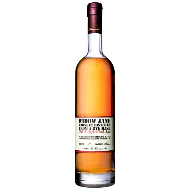 Widow Jane Oak and Apple Wood Aged Rye Mash Whiskey 750ml