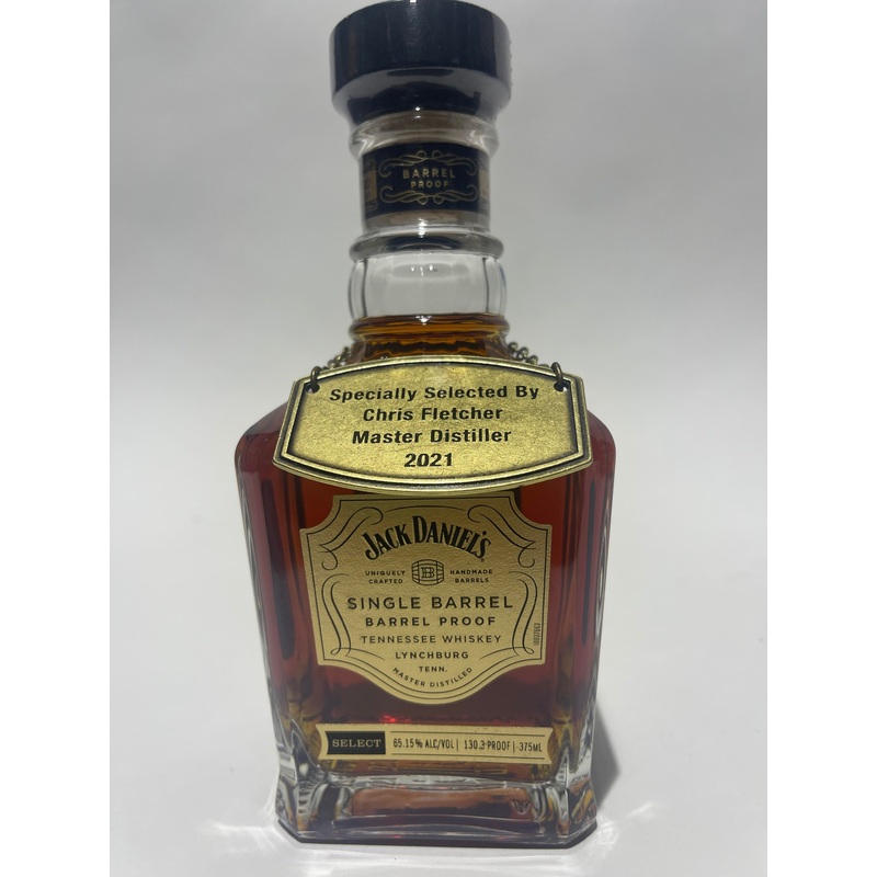 2021 Jack Daniel’s Single Barrel Barrel Proof Tennessee Whiskey 375ml