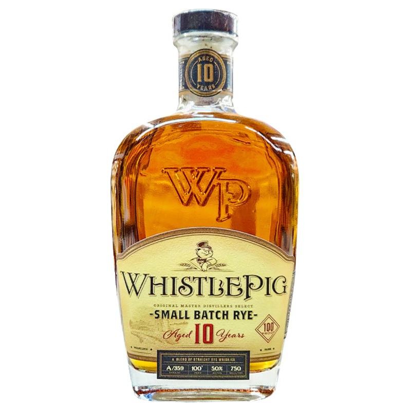 Whistlepig 10 Year Straight Rye Whiskey – 750 ml