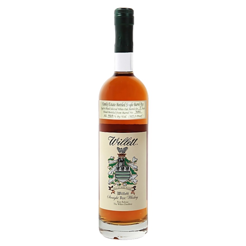 Willett Family Estate Bottled Single Barrel 7 Year Old Barrel No. 2252 Kentucky Straight Rye Whiskey 750ml