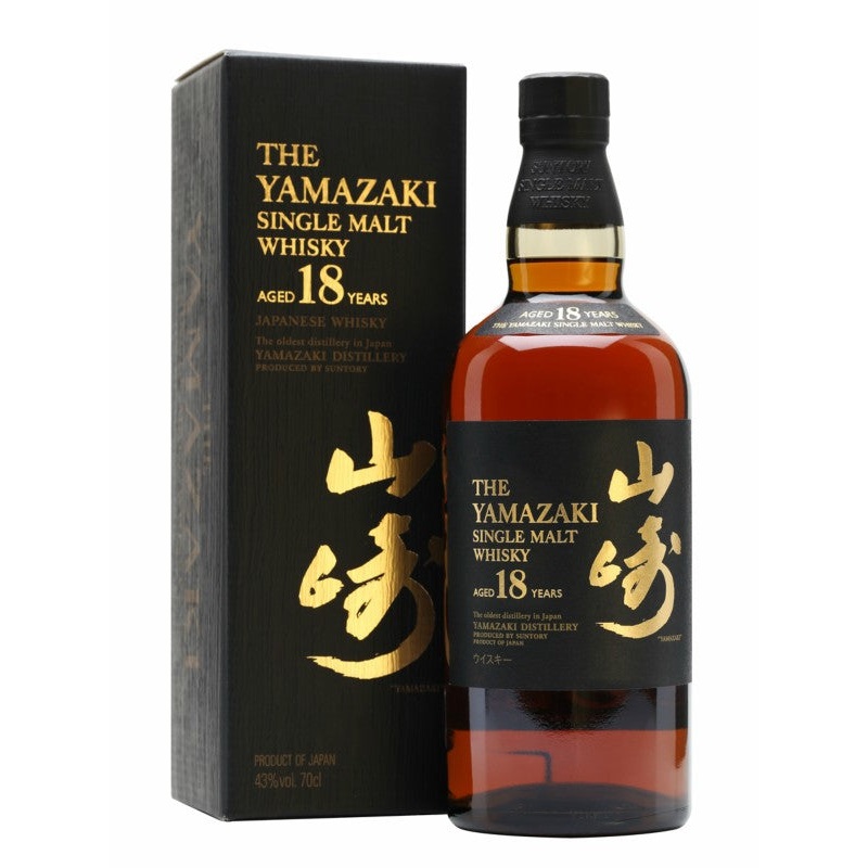Yamazaki 18 Year Single Malt Whisky 750ml