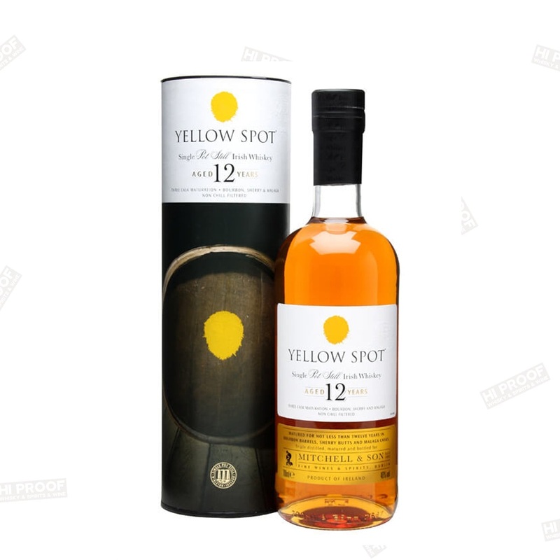 Yellow Spot Single Pot still Irish Whisky 12 Years Old 750ml
