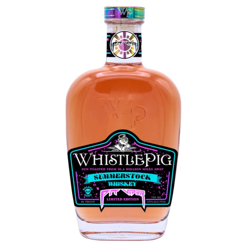 WhistlePig Farm Cross Summerstock Pit Viper Solara Aged Limited Edition Blended Whiskey 750ml