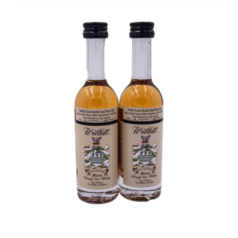 Willett Rye 3 Years Old Whiskey Set (mini) two 50ml