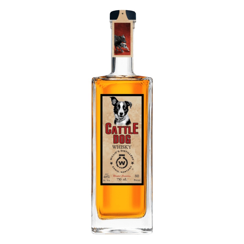 Willie’s Distillery Cattle Dog Whiskey 750ml