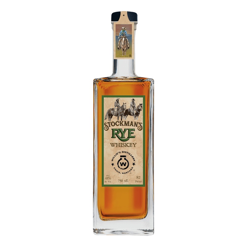 Willie’s Distillery Stockman’s Rye Whiskey 750ml