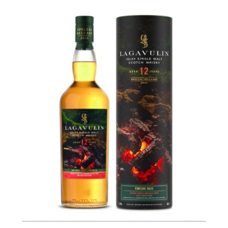 2024 Lagavulin Natural Cask Strength 12 Year Old Single Malt Scotch Whisky 750ml