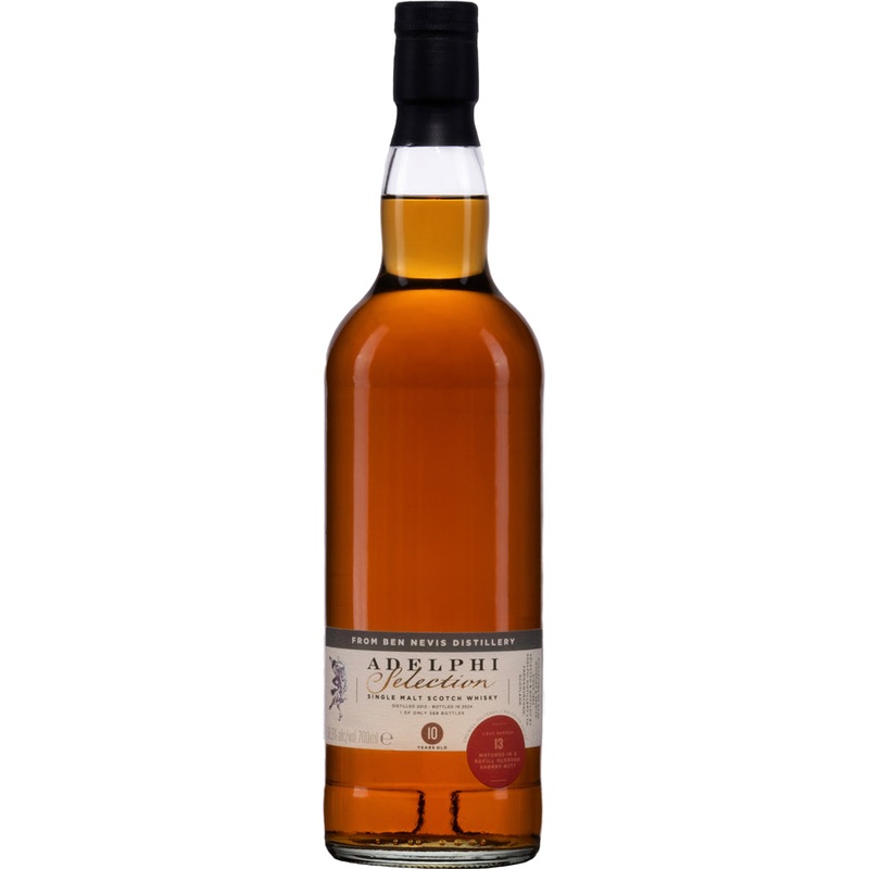 Adelphi Ben Nevis 2013 10 Year Old Single Malt Whisky 700ml
