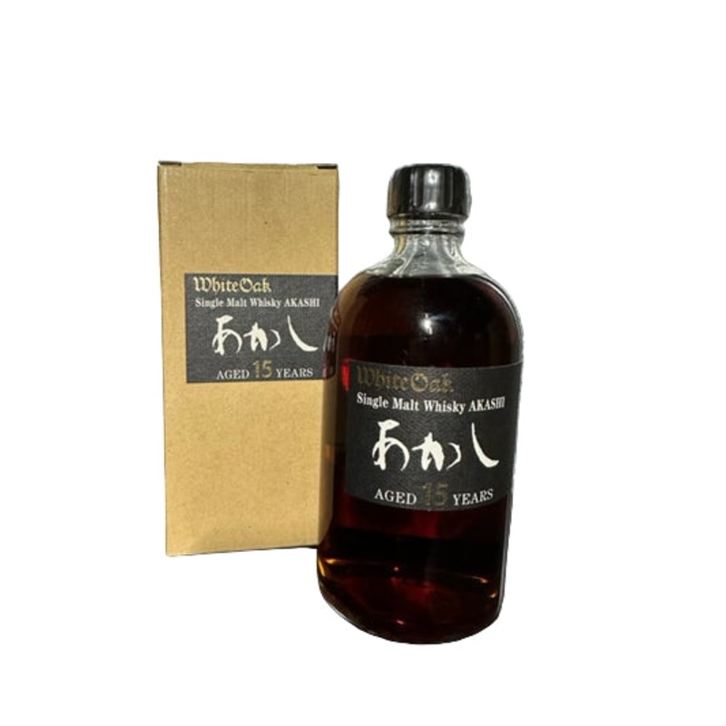 Akashi Single Cask 15 Year Old Single Malt Whisky 500ml