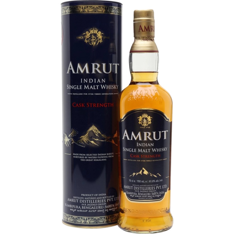 Amrut Single Malt Cask Strenght 123.6 Proof 750ml