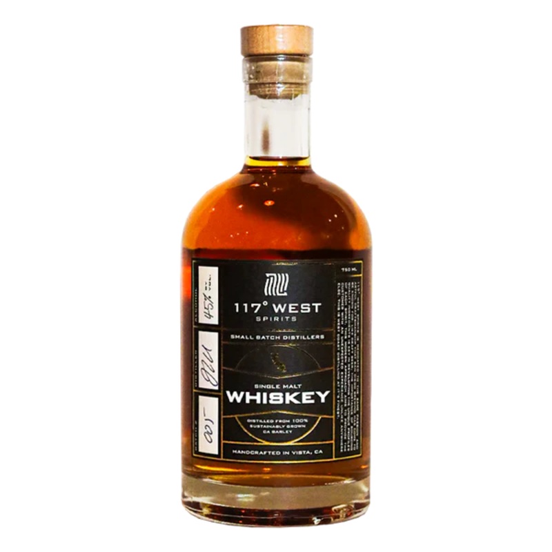 117 West Spirits California Single Malt Whiskey