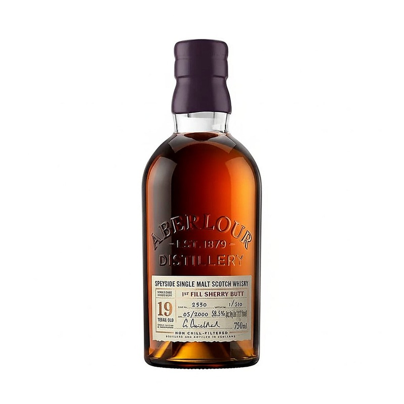 Aberlour 19 Year Old 1st Fill Sherry Butt Single Malt Scotch Whisky