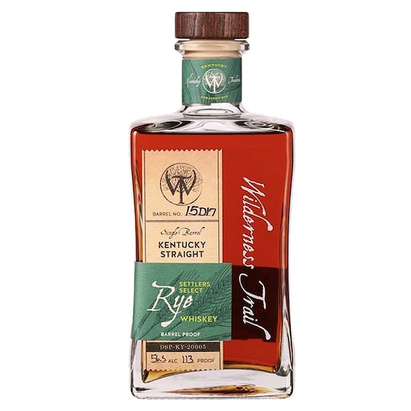 Wilderness Trail Settler’s Select Single Barrel Kentucky Straight Rye Whiskey 750ml
