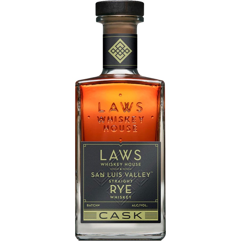 A.D. Laws San Luis Valley Cask Strength Rye Whiskey 750ml