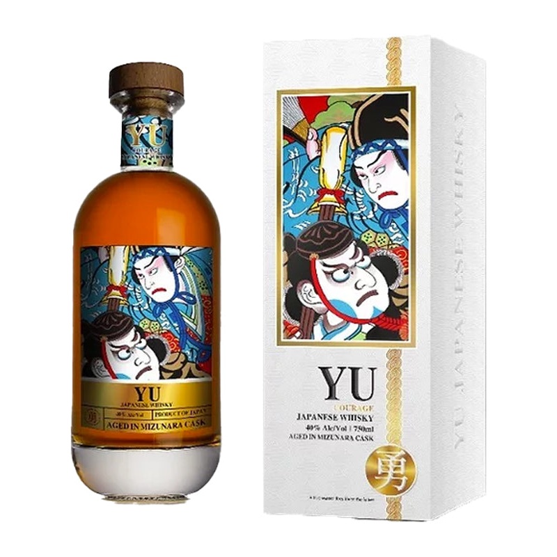 Yu Courage Japanese Whisky Aged in Mizunara Cask