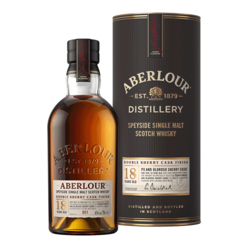 Aberlour 18 Year Old Double Sherry Cask Finish Single Malt Scotch Whiskey 750ml