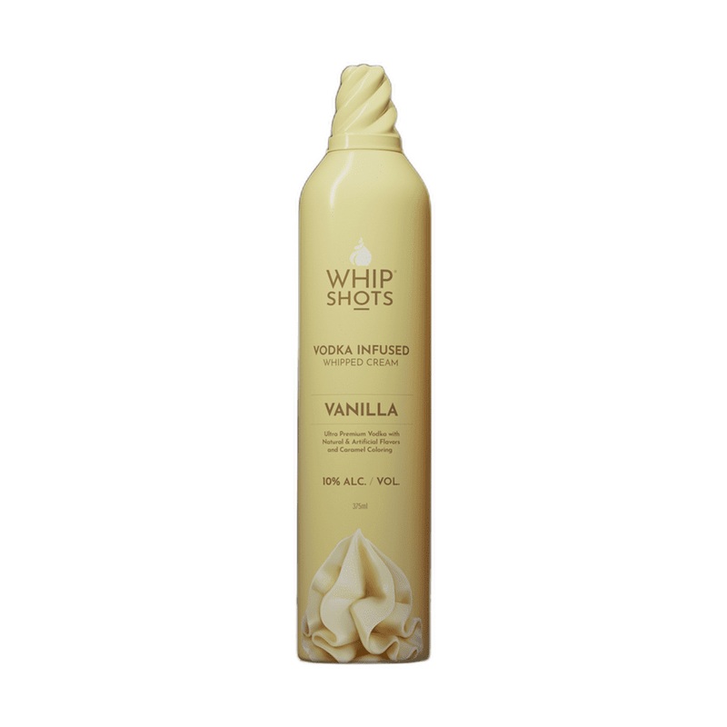 Whipshots Vanilla Vodka Infused Whipped Cream (375ml)