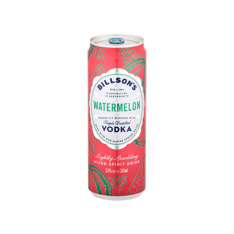 Billson’s Vodka Watermelon 355ml