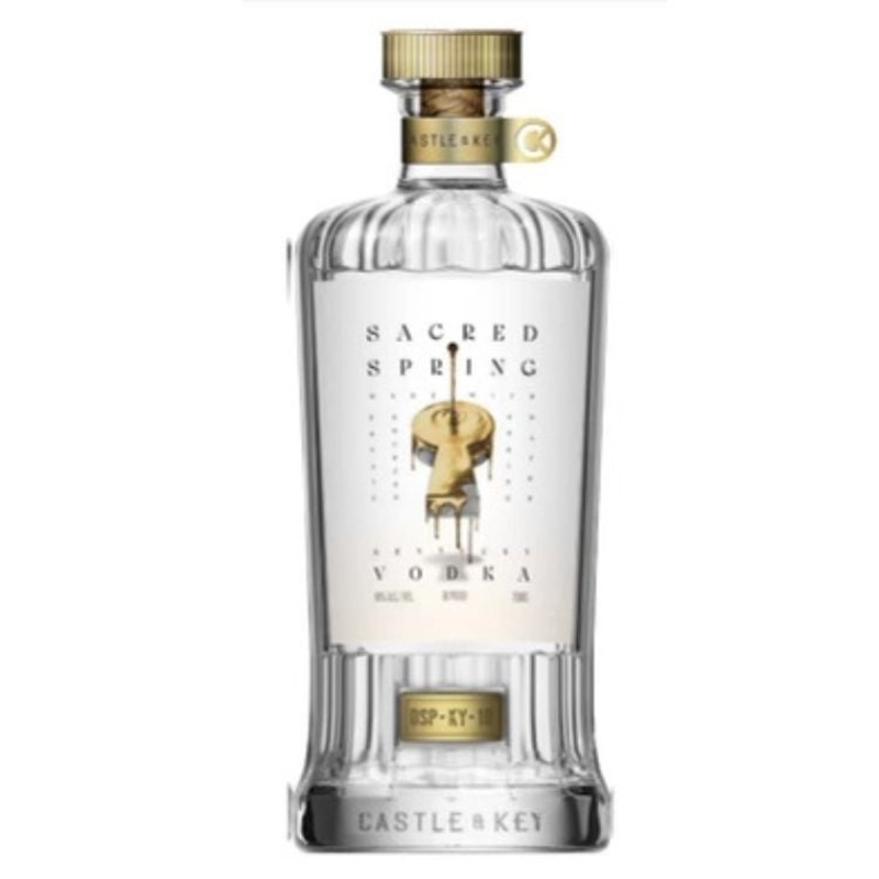 Castle & Key Sacred Spring Vodka – 750ml