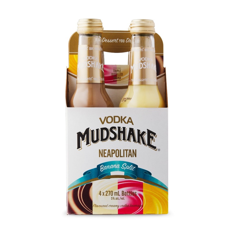 VODKA MUDSHAKE NEAPOLITAN 4 PACK