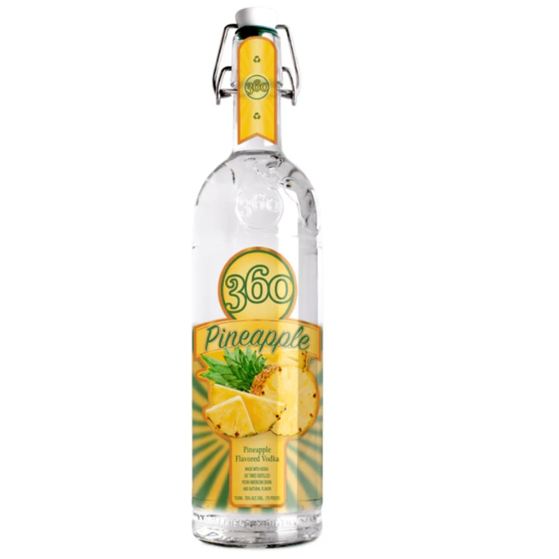 360 Pineapple Vodka, 750mL