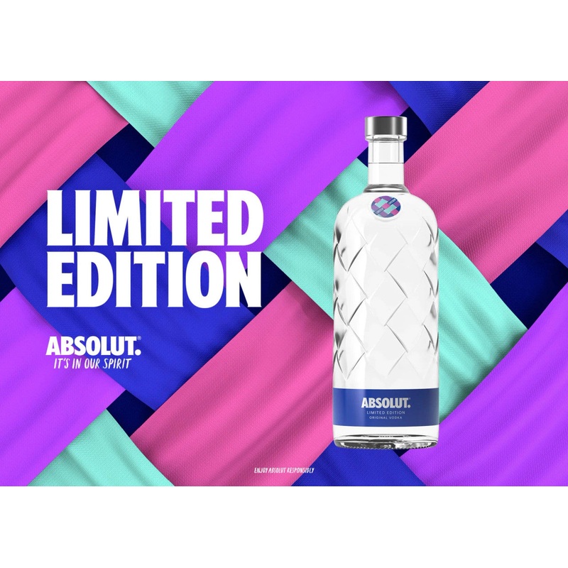 Absolut 1L Plain Vodka Limited Edition 2022