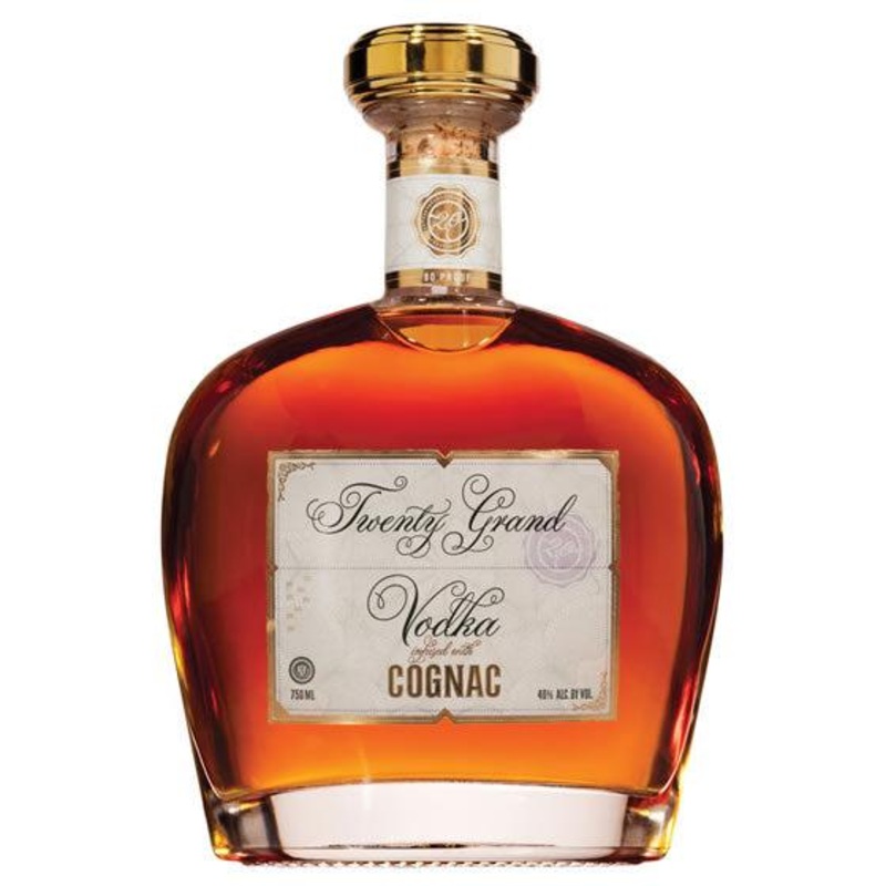 Twenty Grand Vodka infused with Cognac 750ML