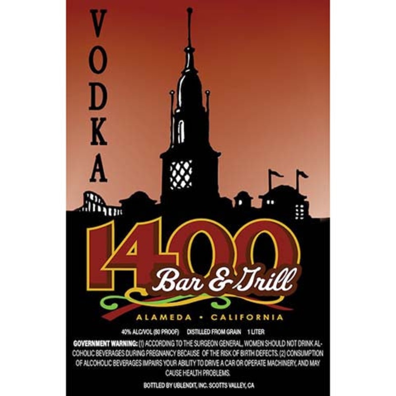 1400 Bar and Grill Vodka