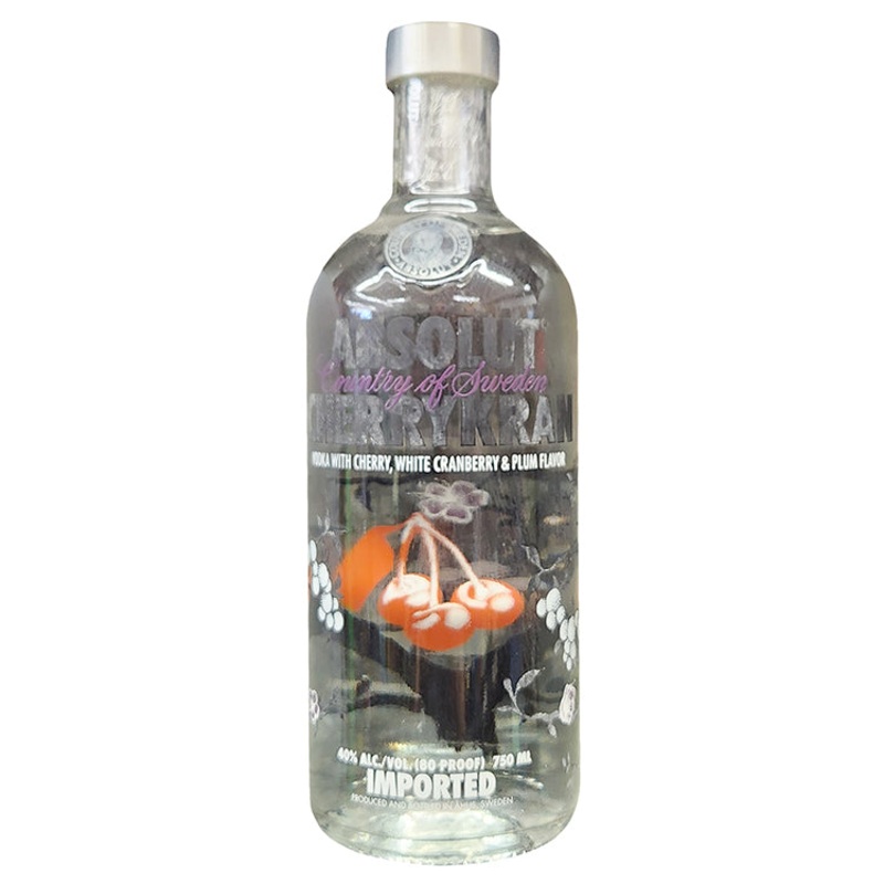Absolut Cherrykran Vodka – 750ml