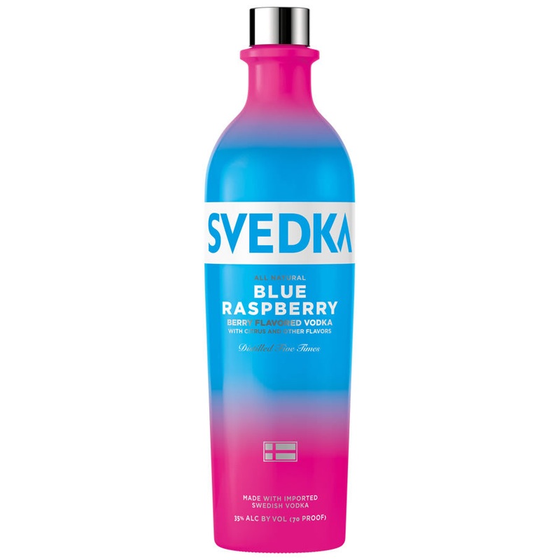 Svedka Blue Raspberry Vodka 750ML