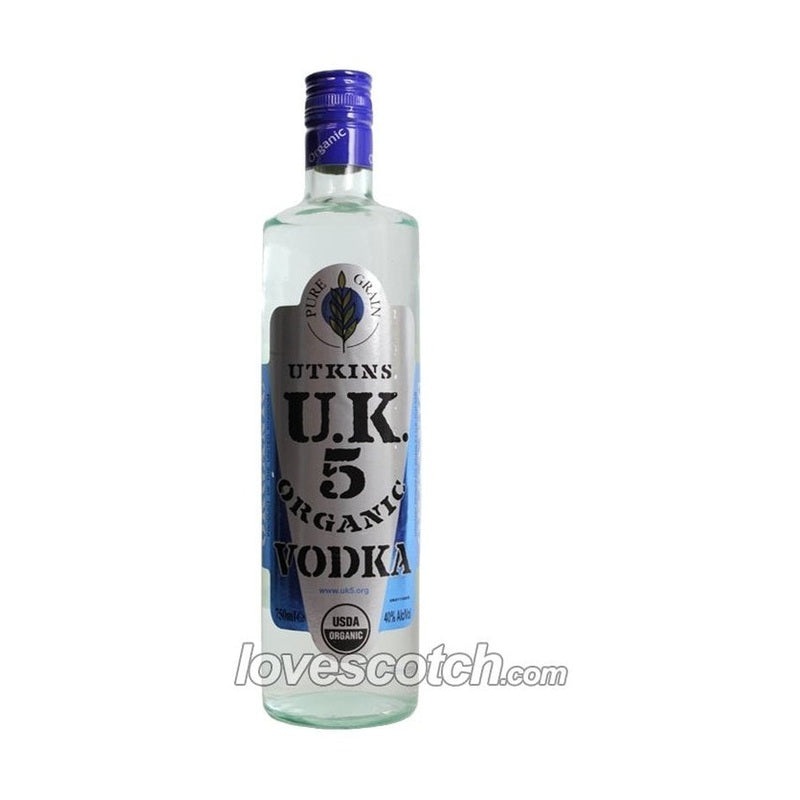 Utkins U.K. 5 Organic Vodka