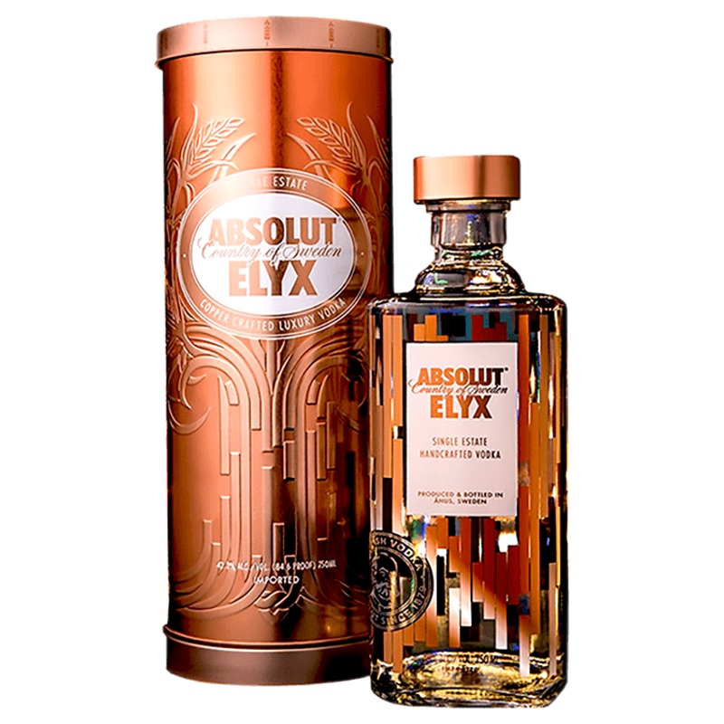 Absolut Elyx Vodka, 750mL