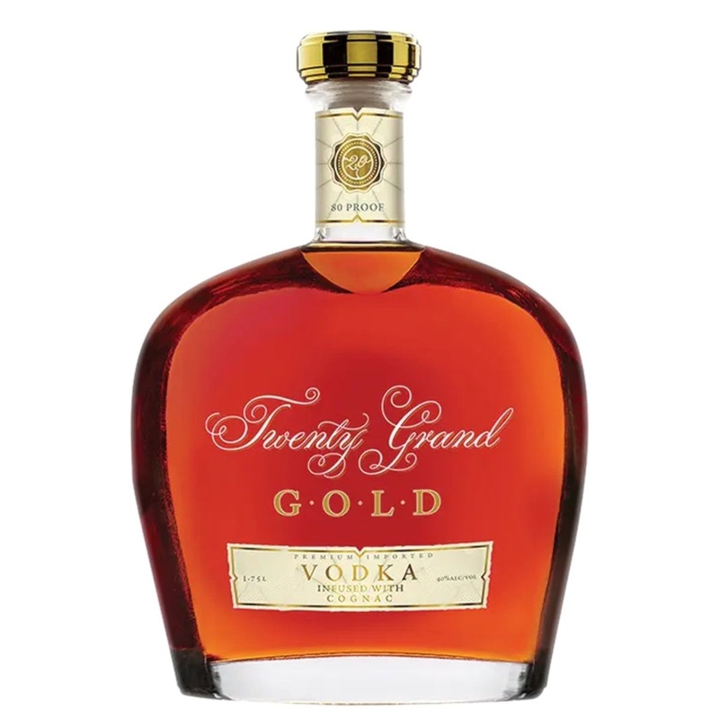 Twenty Grand Gold Vodka Infused with Cognac