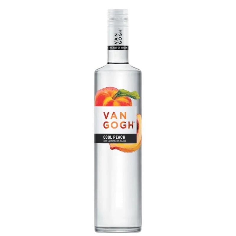 Van Gogh Peach Flavored Vodka Cool Peach