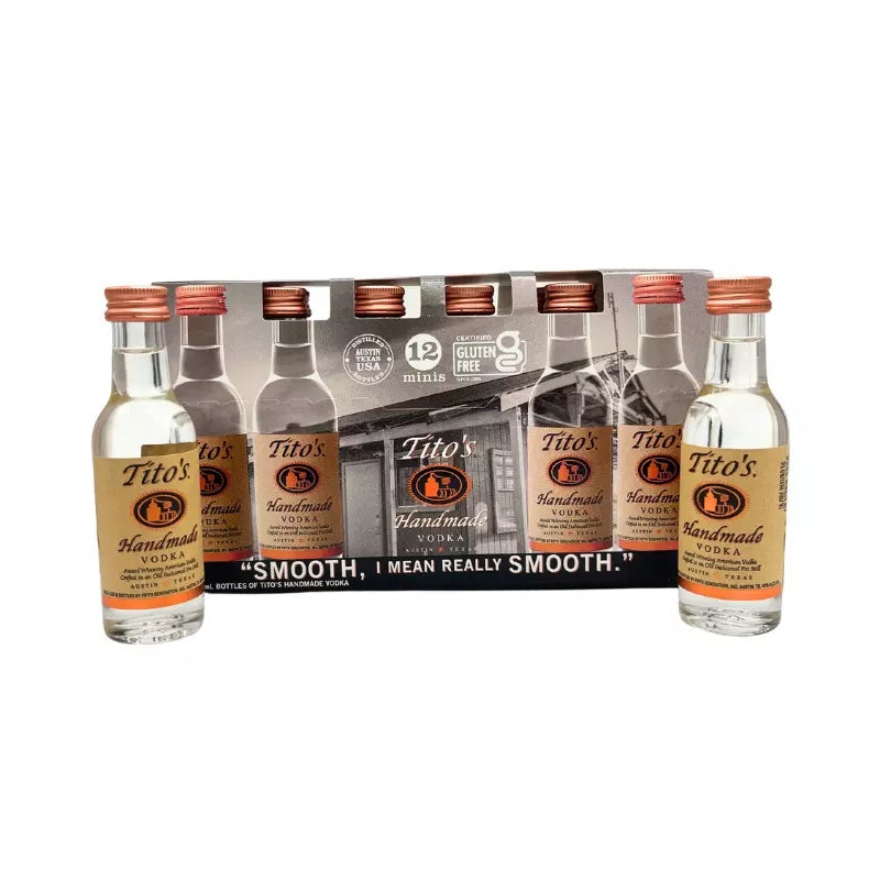 Tito’s Vodka Shooters 50mL x 12