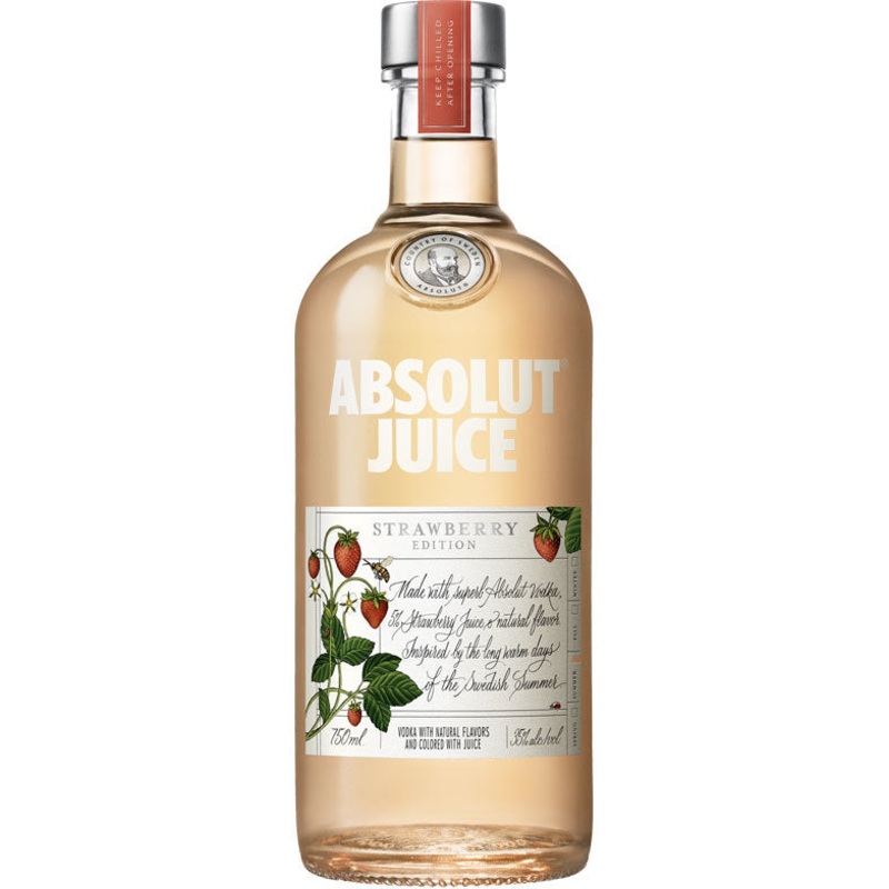 ABSOLUT JUICE STRAWBERRY EDITI