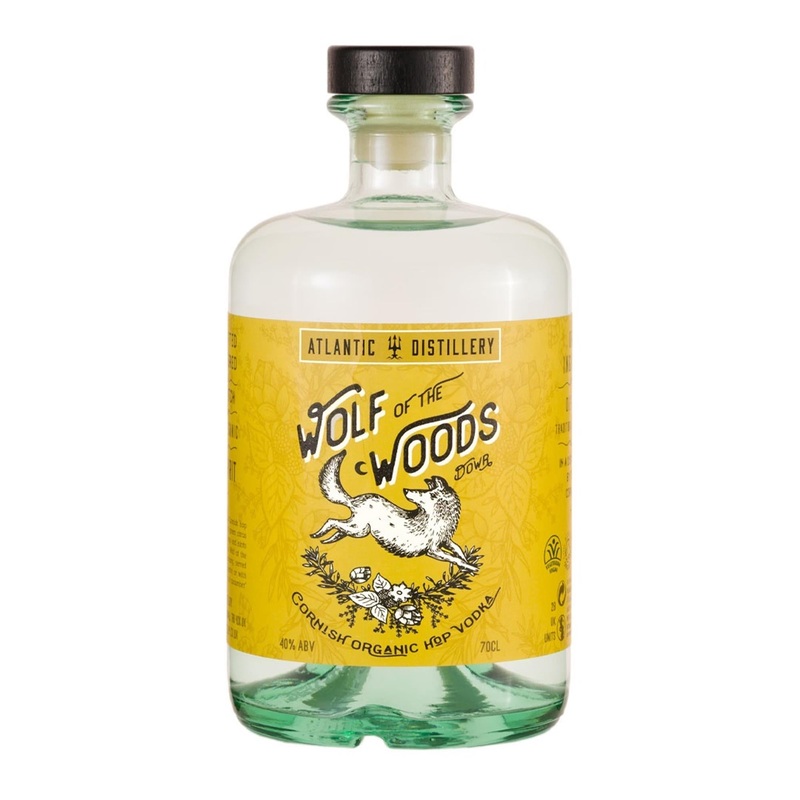 Atlantic Distillery Wolf Of The Woods Organic Cornish Vodka 70cl