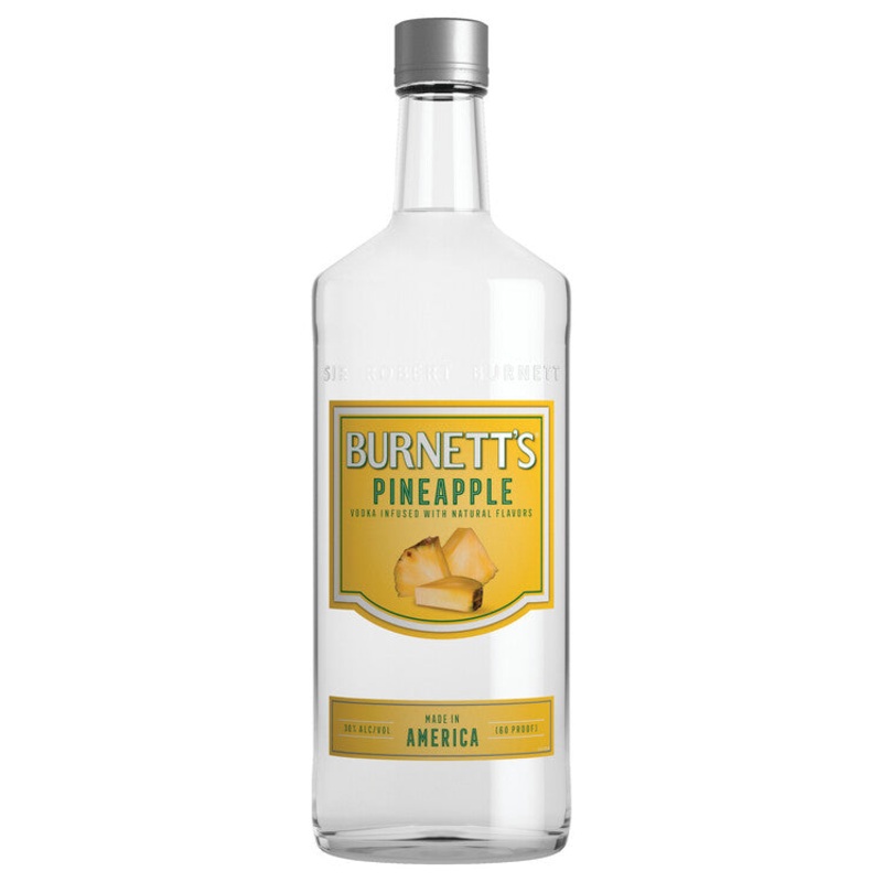 BURNETT’S PINEAPPLE FLAVORED VODKA 60 750ML