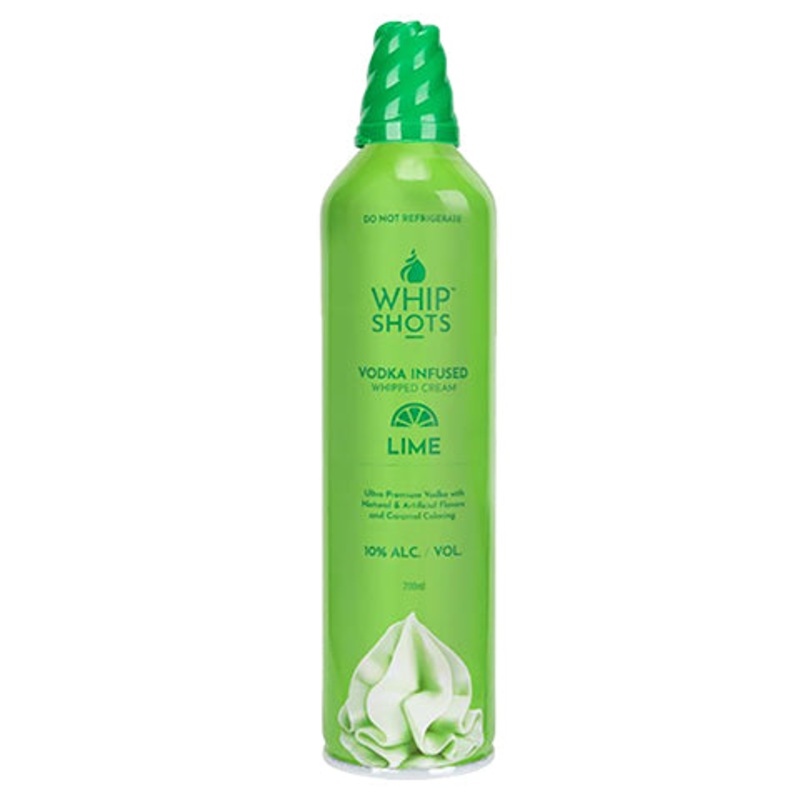 Cardi B Whipshots Lime – Vodka Infused Whipped Cream