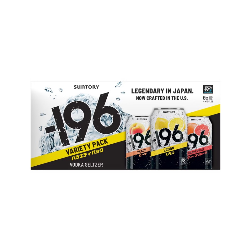 Suntory -196 Vodka Seltzer Variety Pack