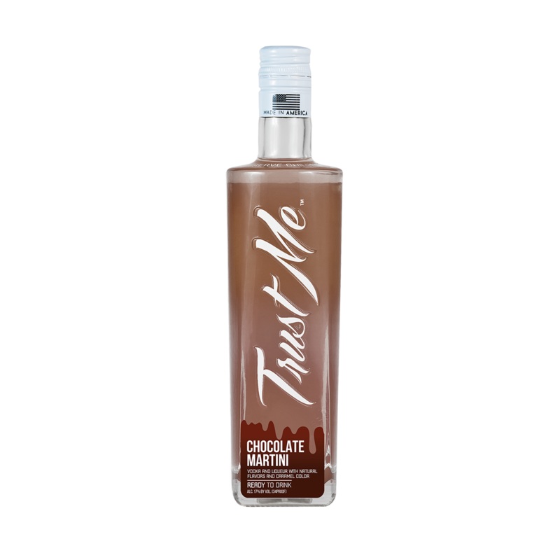 Trust Me Vodka Bottled Cocktail – Chocolate Martini 375ml