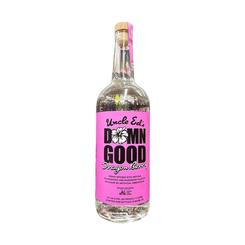 Uncle Ed’s Damn Good Dragon Berry Vodka (Liter)
