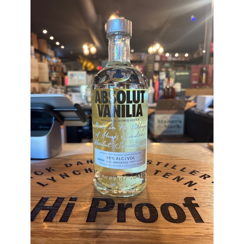 Absolut Vanilia Vodka – 750ml Bottle