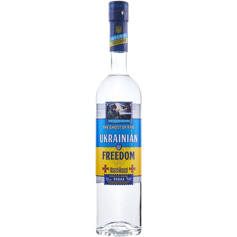 Ukranian Freedom The Ghost of Kyiv Vodka 1L