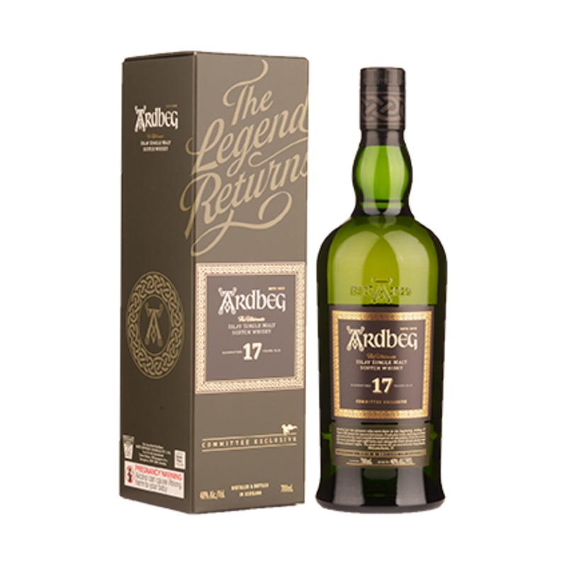 Ardbeg 17YO Islay Single Malt 700ml